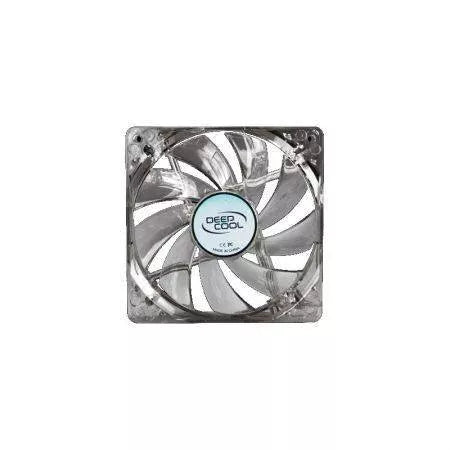Ventilator Deepcool Xfan 80L/B Clear 80mm 1800RPM iluminare albastra DP-XF80LB