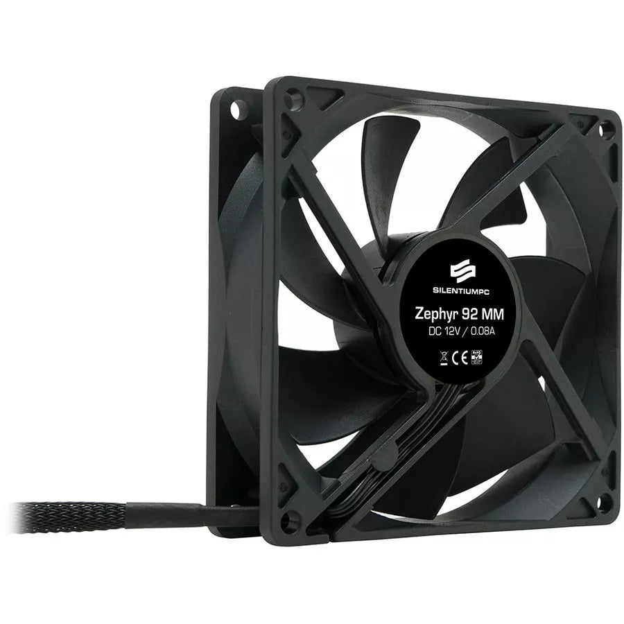 Ventilator Zephyr 92 SPC015 92 x 92 x 25mm 1300RPM SILENTIUM PC