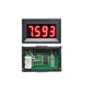 Voltmetru digital 4.5-100V display rosu 4 digiti 48x29x22mm RED4