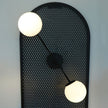 Plafoniera ZHARA PL2 B Klausen colectia Urban negru iluminat interior living hol - detaliu
